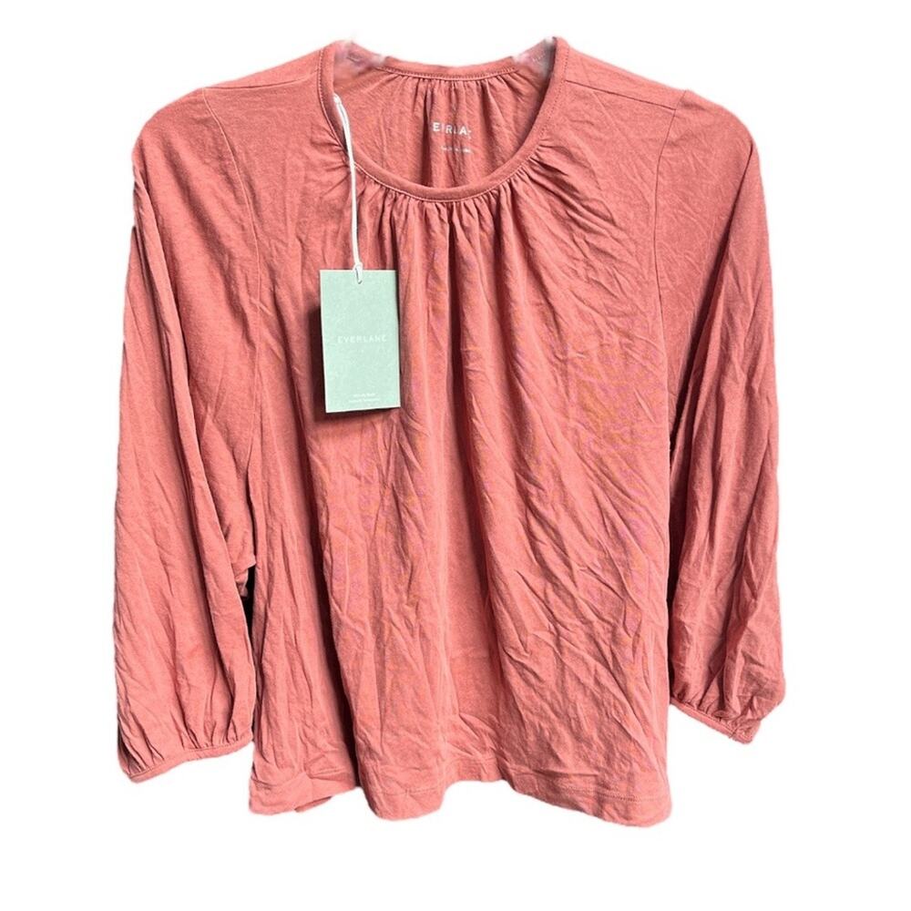 Everlane The Air Poet Tee Burnt Sienna Size Small